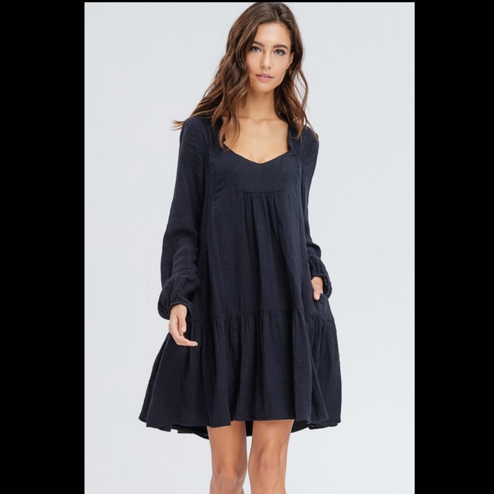 Willow Tiered Cotton Dress